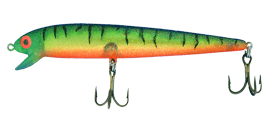 monster peacock bass lures Peacock Minnow